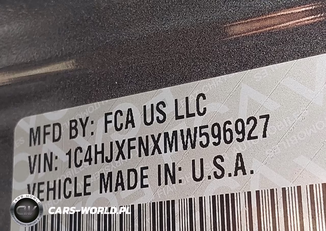 2021 Jeep Wrangler Unlimited Rubicon 4X4 VIN:1C4HJXFNXMW596927 - 9