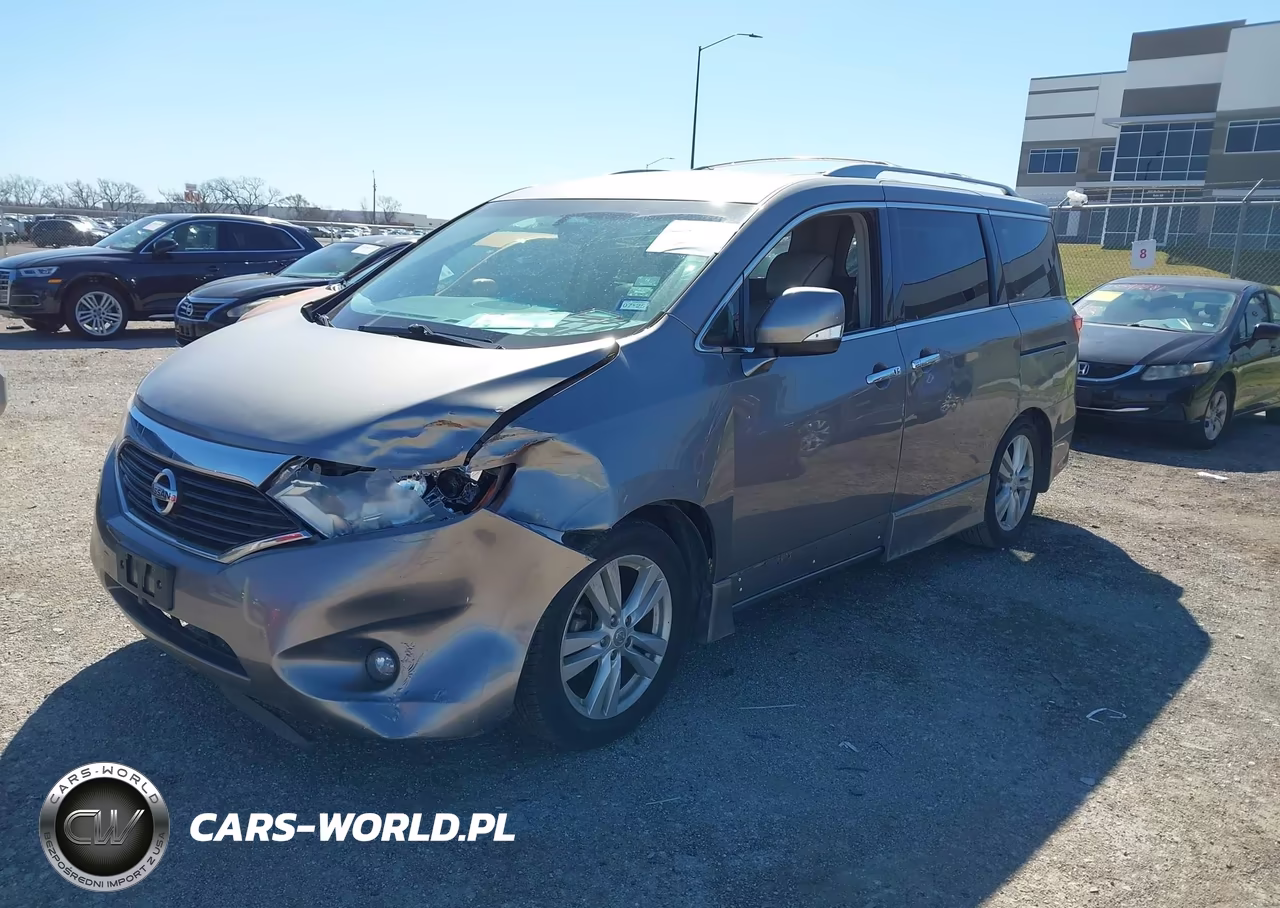 2012 Nissan Quest Sl VIN:JN8AE2KP3C9048494 - 2