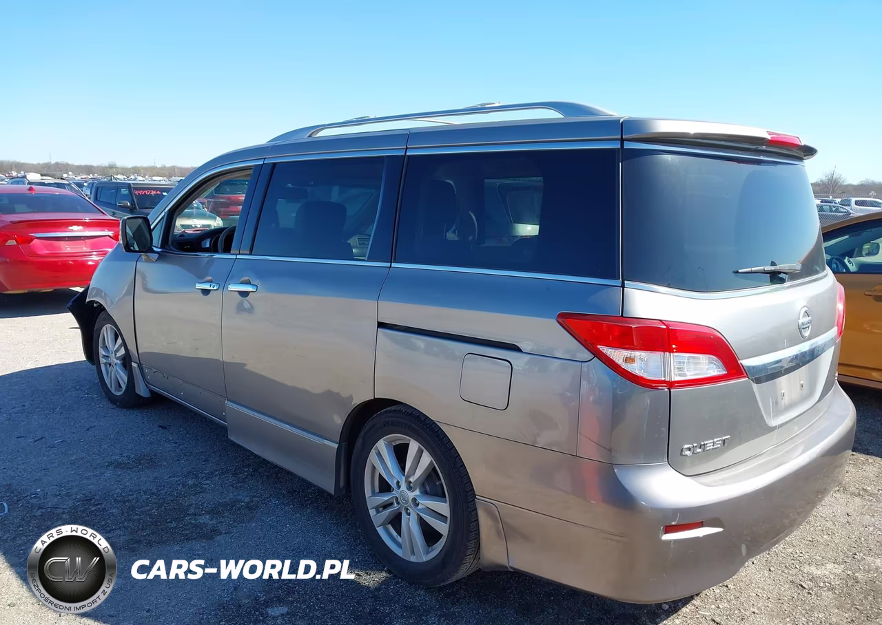 2012 Nissan Quest Sl VIN:JN8AE2KP3C9048494 - 3