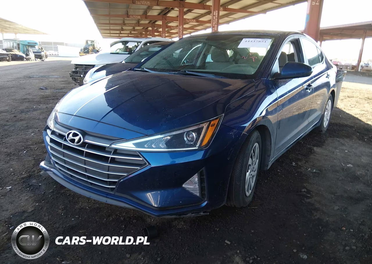 2019 Hyundai Elantra Se VIN:5NPD74LF3KH456374 - 2