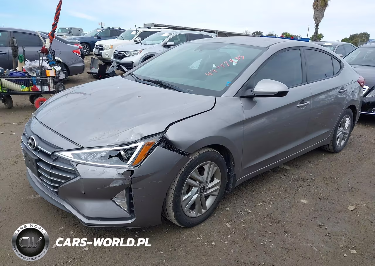 2020 Hyundai Elantra Sel VIN:KMHD84LF8LU072039 - 2