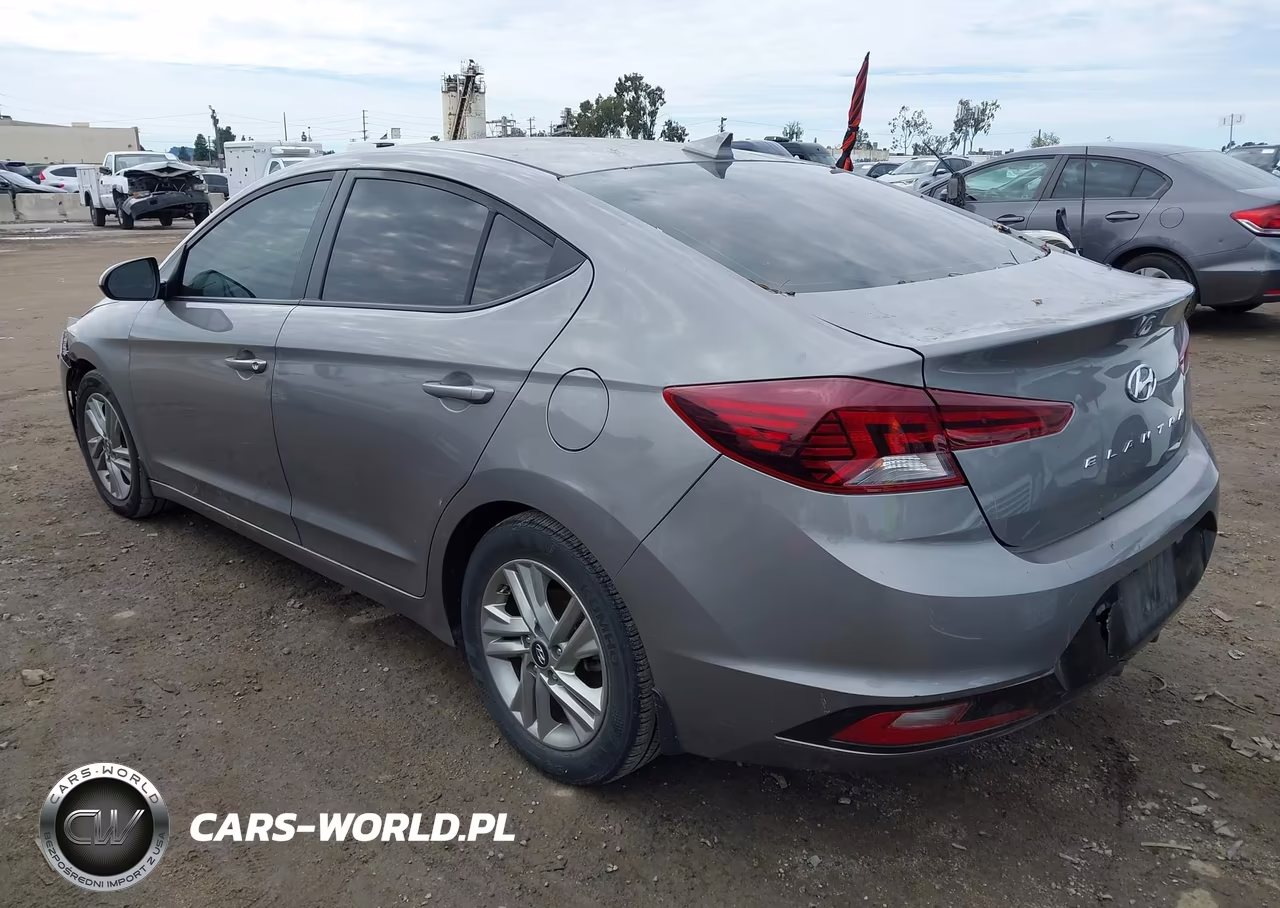 2020 Hyundai Elantra Sel VIN:KMHD84LF8LU072039 - 3
