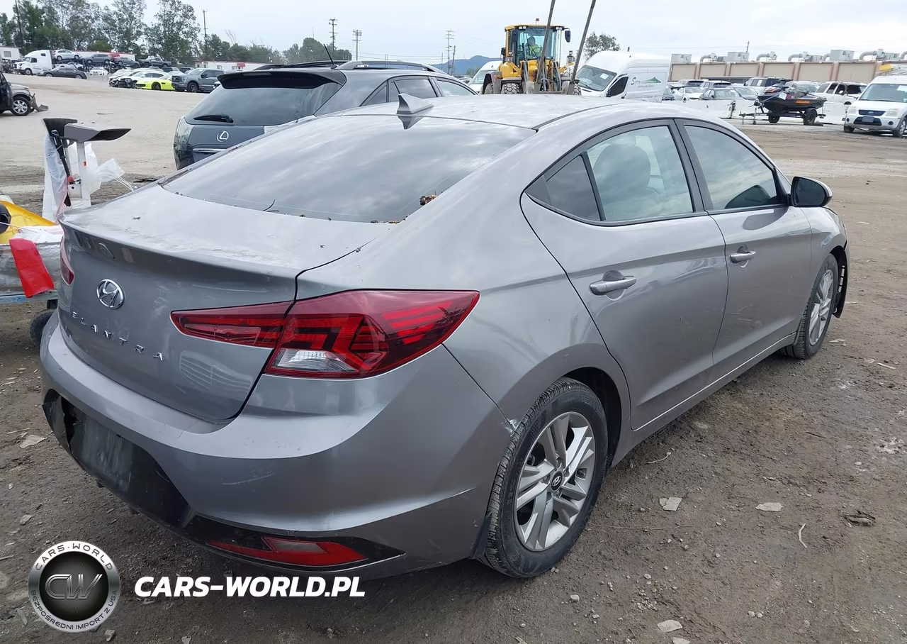 2020 Hyundai Elantra Sel VIN:KMHD84LF8LU072039 - 4