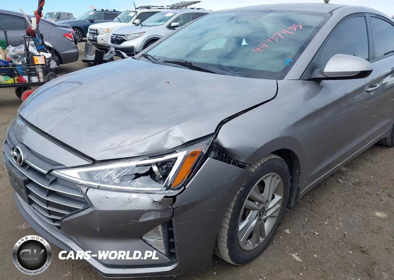 2020 Hyundai Elantra Sel VIN:KMHD84LF8LU072039 - 6