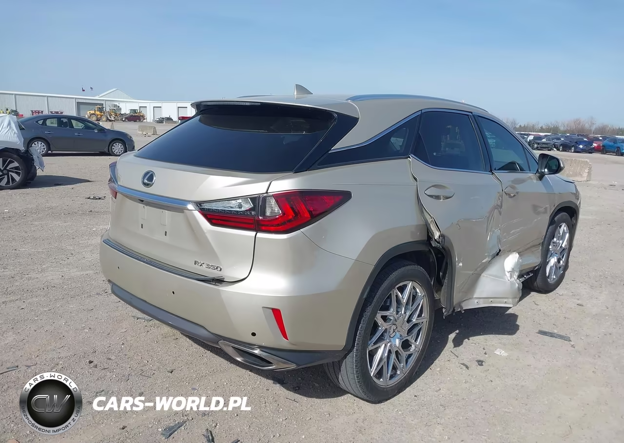 2016 Lexus Rx 350 VIN:2T2ZZMCA6GC017101 - 4