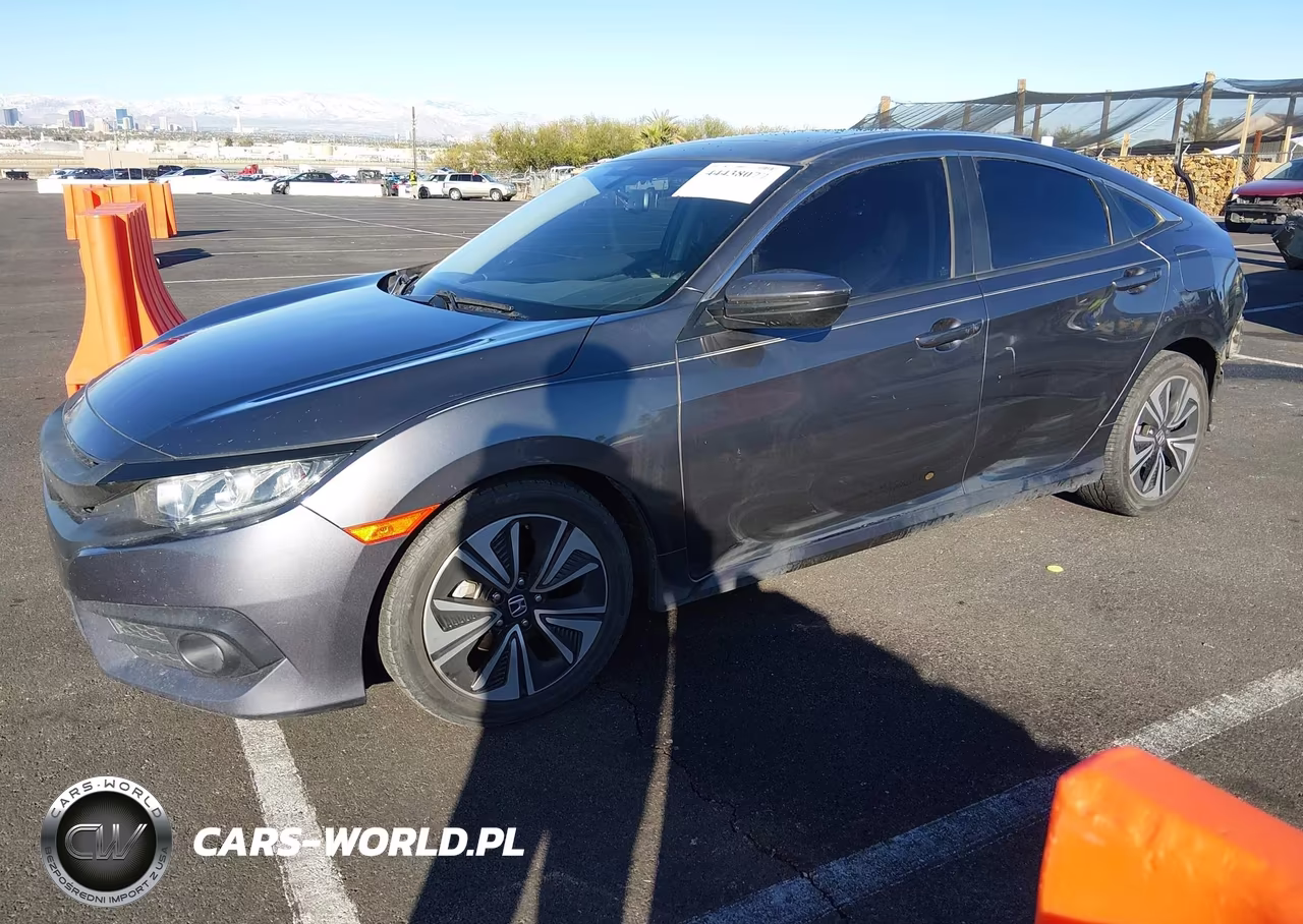 2018 Honda Civic Ex-L VIN:JHMFC1F74JX007147 - 2