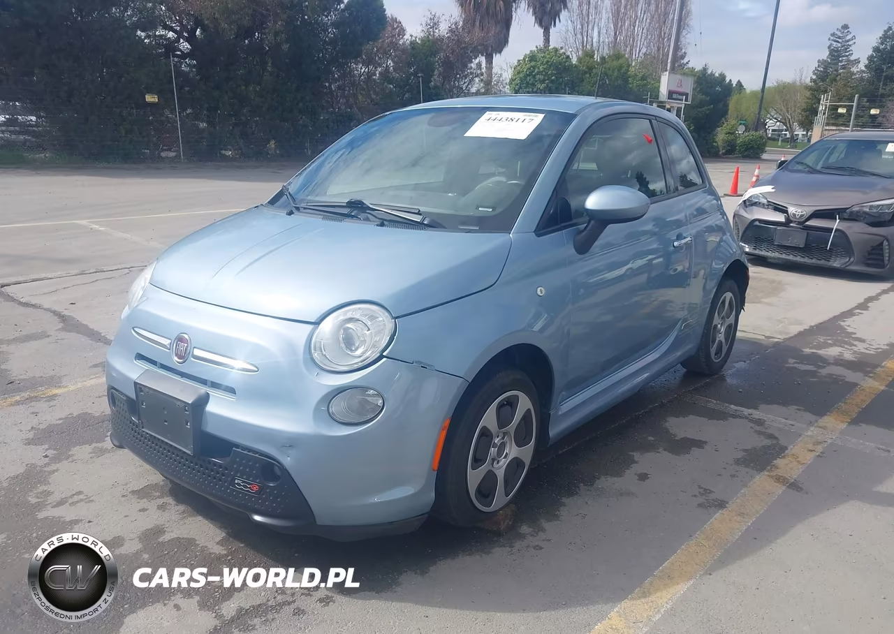 2015 Fiat 500E Battery Electric VIN:3C3CFFGE0FT503074 - 2