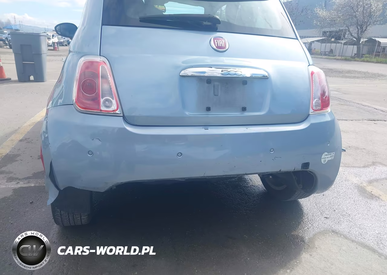 2015 Fiat 500E Battery Electric VIN:3C3CFFGE0FT503074 - 6