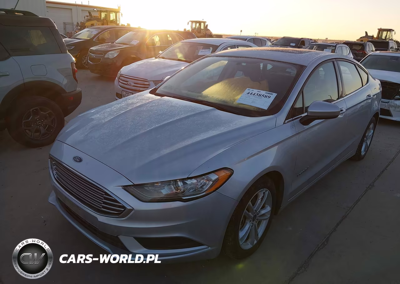 2018 Ford Fusion Hybrid Se VIN:3FA6P0LU5JR127919 - 2