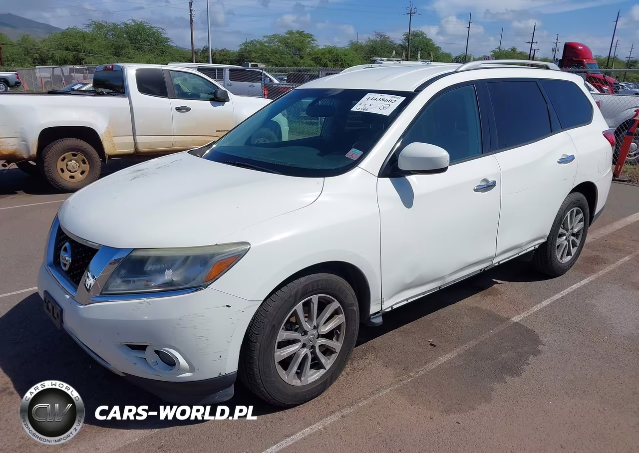 2016 Nissan Pathfinder Platinum-S-Sl-Sv VIN:5N1AR2MN1GC638886 - 2