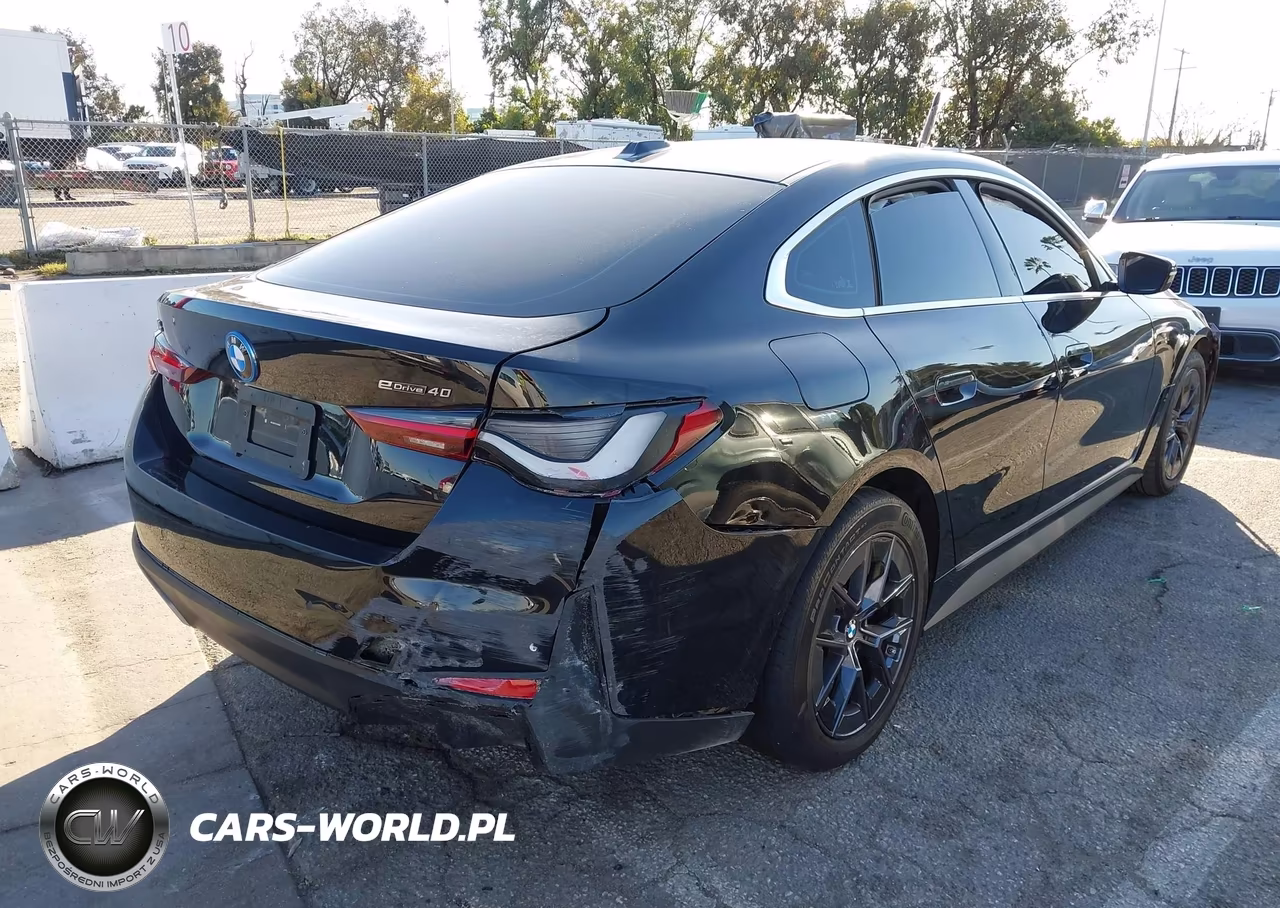 2025 BMW I4 Gran Coupe Edrive40 VIN:WBY23HD07SFU59856 - 4