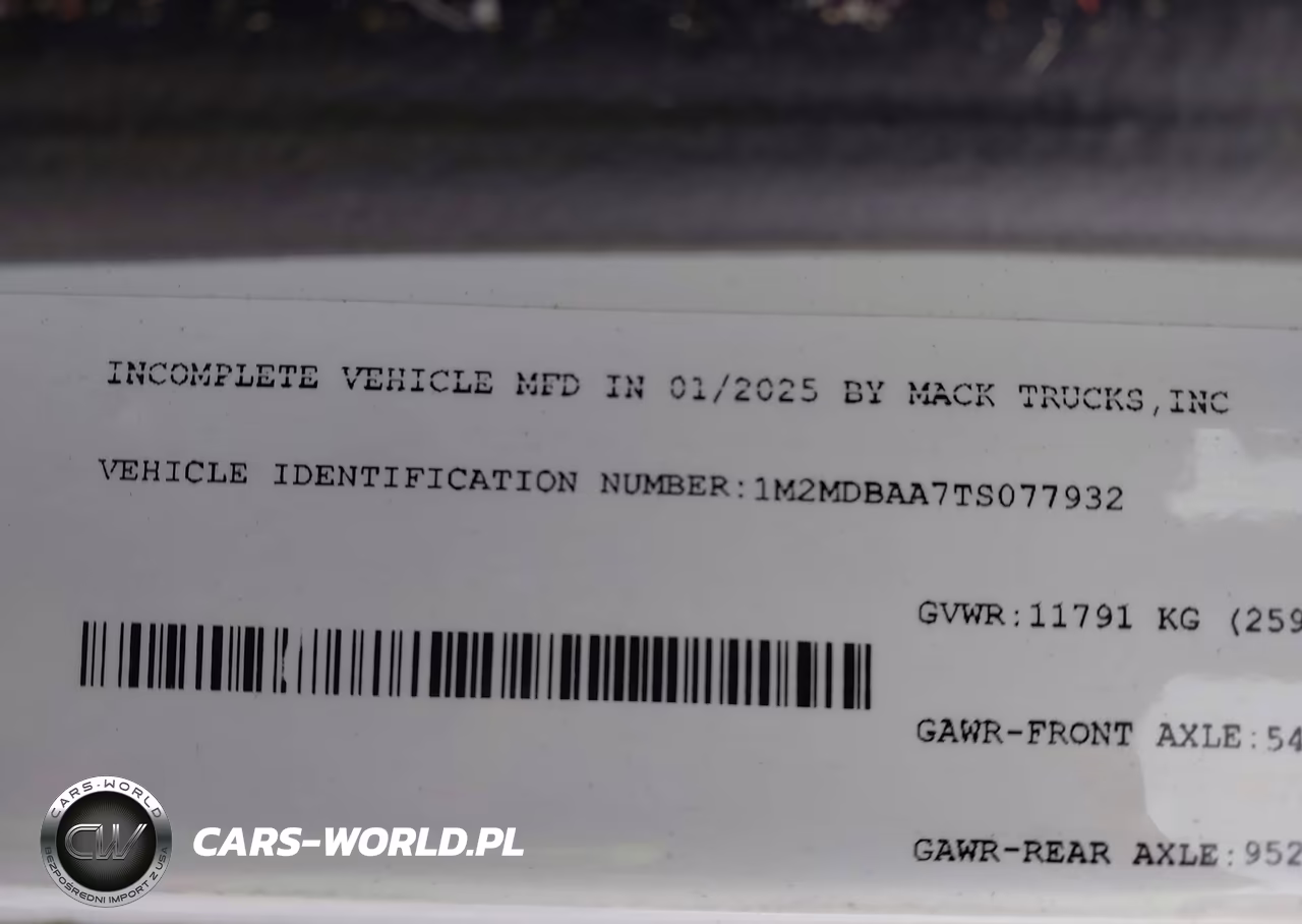 2026 Mack Md VIN:1M2MDBAA7TS077932 - 8