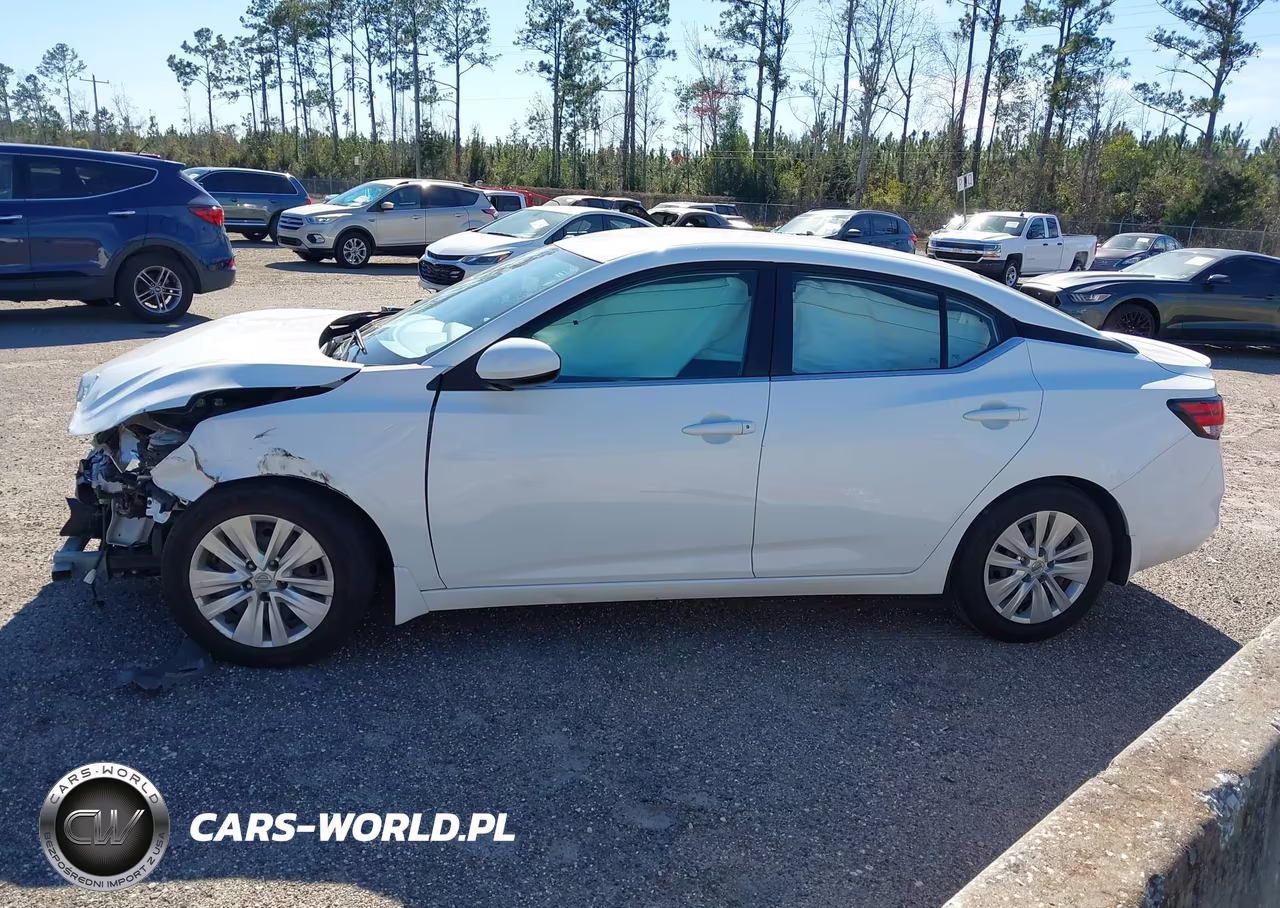 2022 Nissan Sentra S Xtronic Cvt VIN:3N1AB8BV2NY281353 - 14