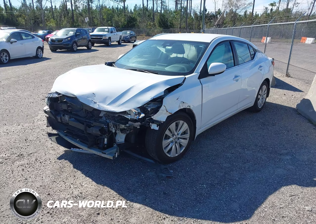 2022 Nissan Sentra S Xtronic Cvt VIN:3N1AB8BV2NY281353 - 2