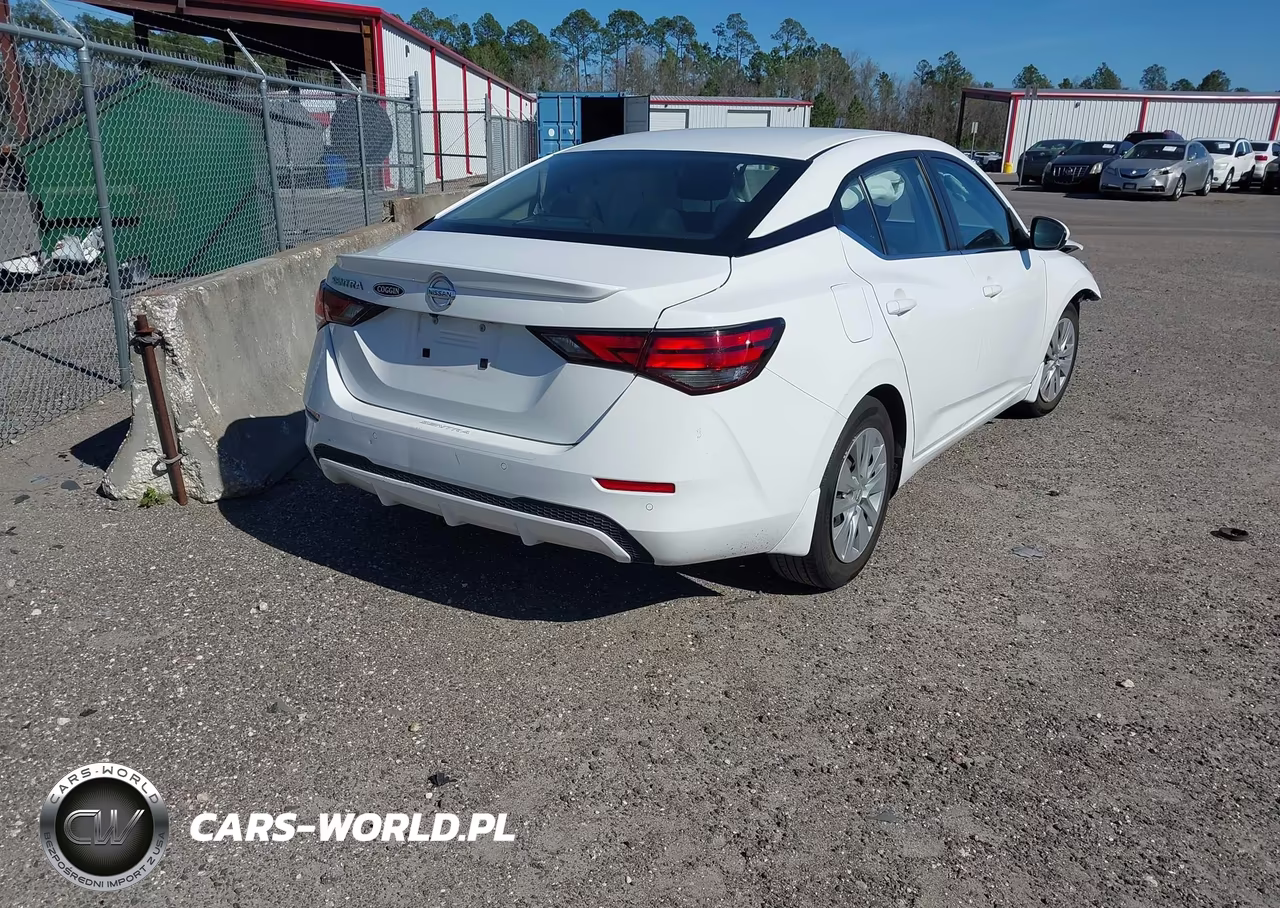 2022 Nissan Sentra S Xtronic Cvt VIN:3N1AB8BV2NY281353 - 4