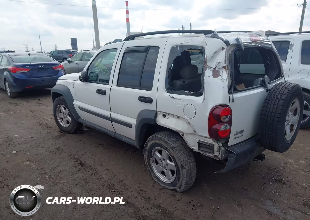2007 Jeep Liberty Sport VIN:1J4GL48K87W547599 - 3
