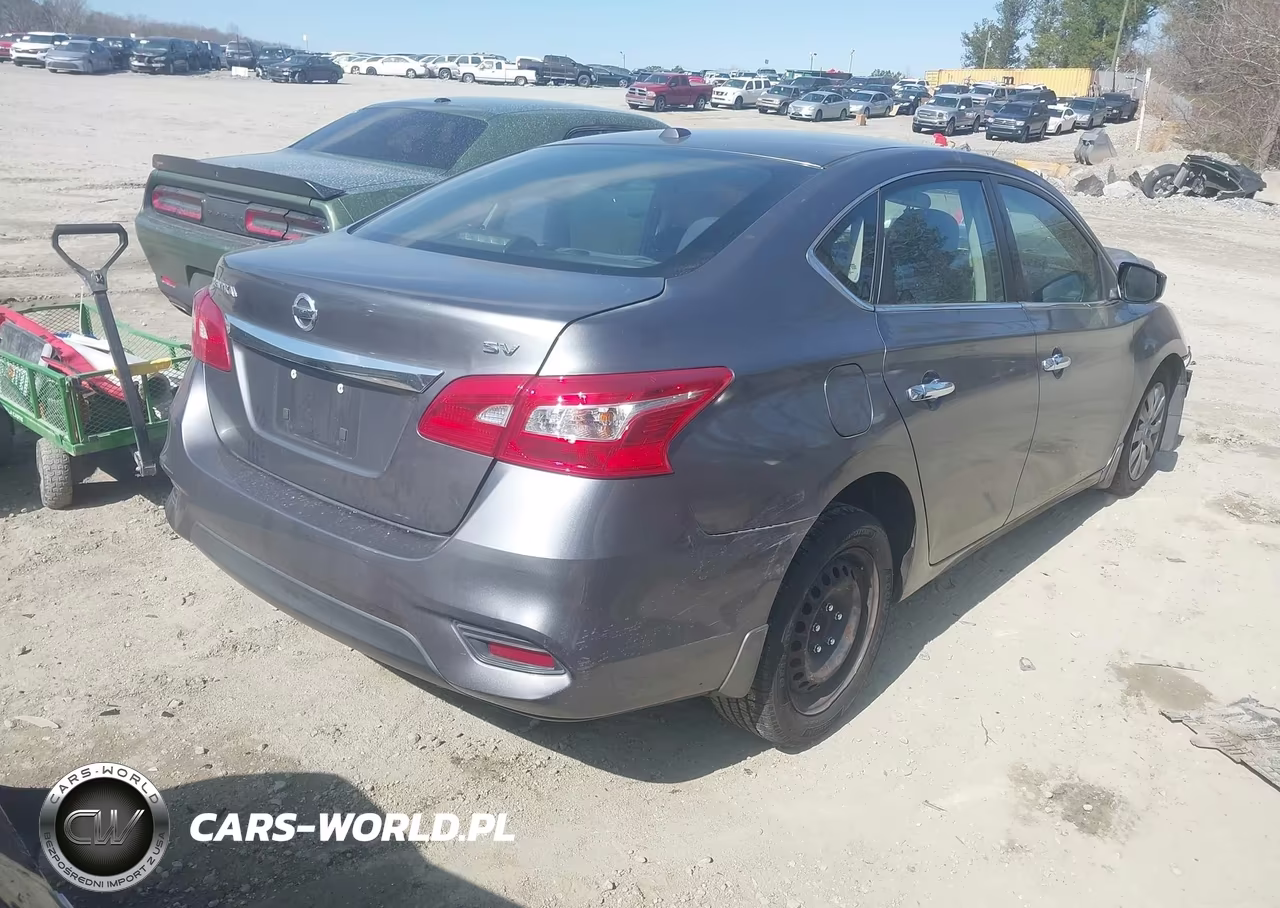 2017 Nissan Sentra Sv VIN:3N1AB7AP4HY225044 - 4