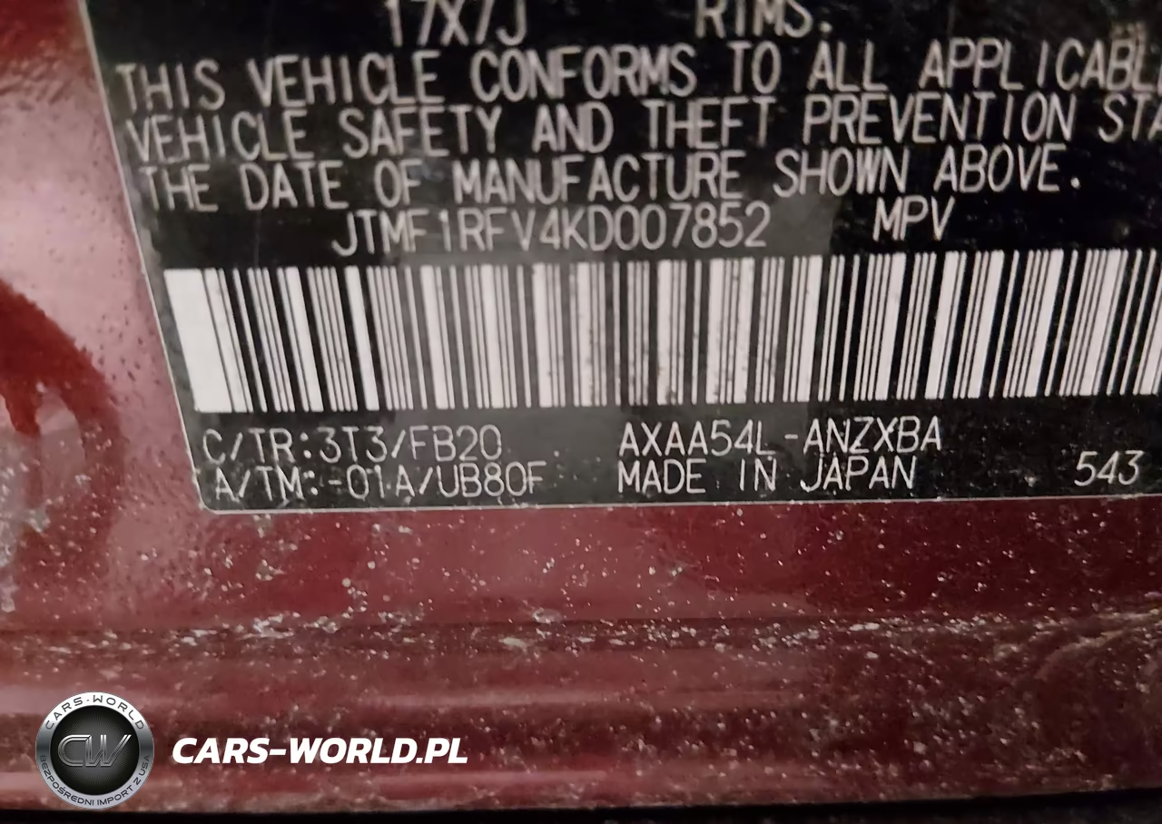 2019 Toyota Rav4 Le VIN:JTMF1RFV4KD007852 - 9