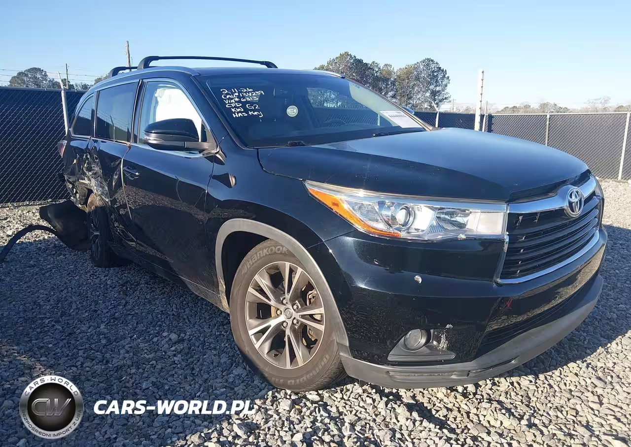 2016 Toyota Highlander Xle V6