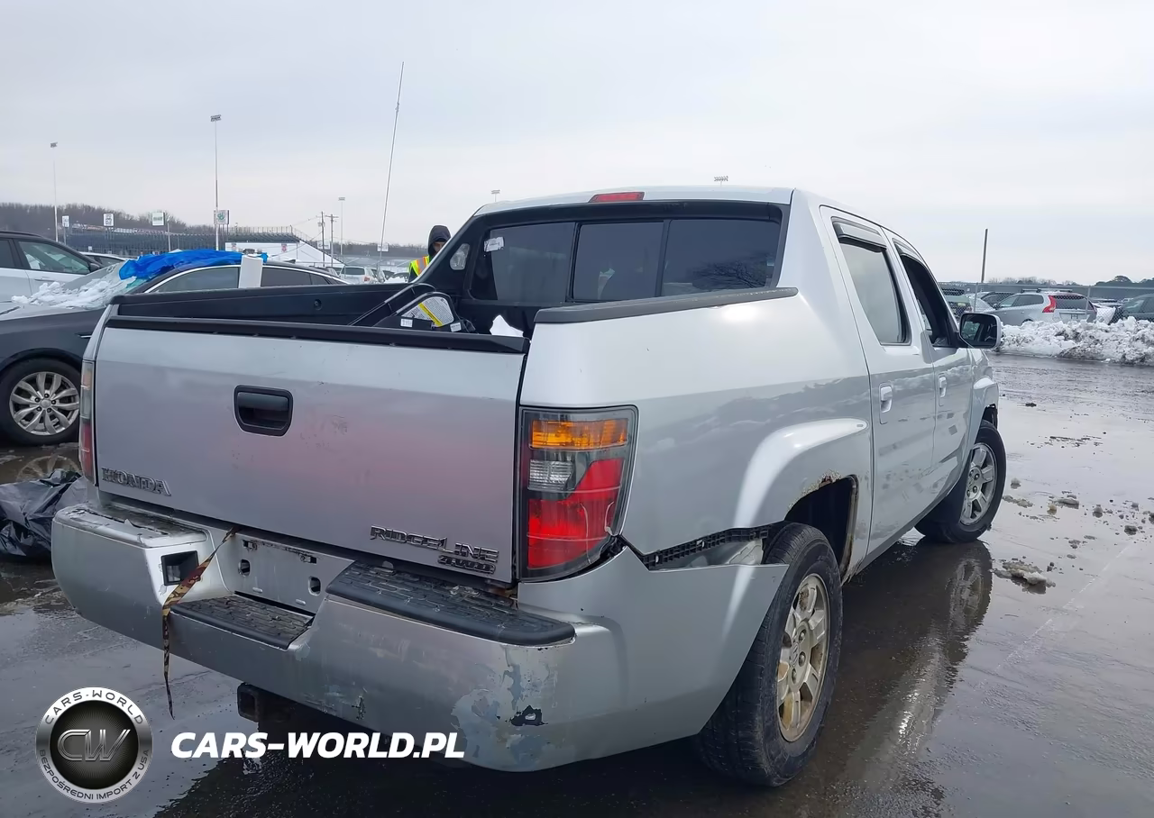 2008 Honda Ridgeline Rts VIN:2HJYK16478H512242 - 4