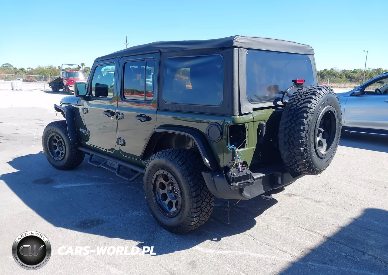 2020 Jeep Wrangler Unlimited Sport 4X4 VIN:1C4HJXDN9LW291064 - 3