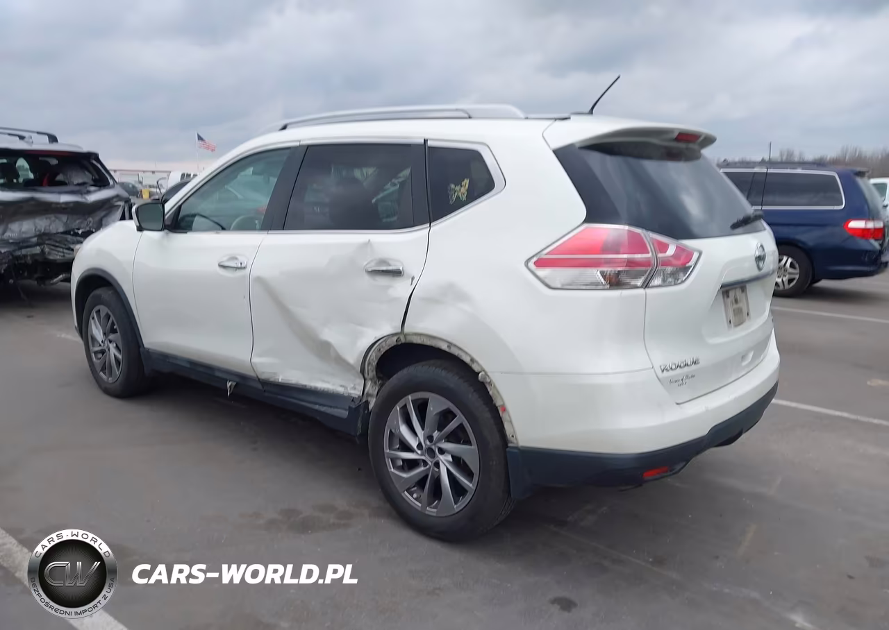 2015 Nissan Rogue Sl VIN:5N1AT2MT5FC893636 - 3