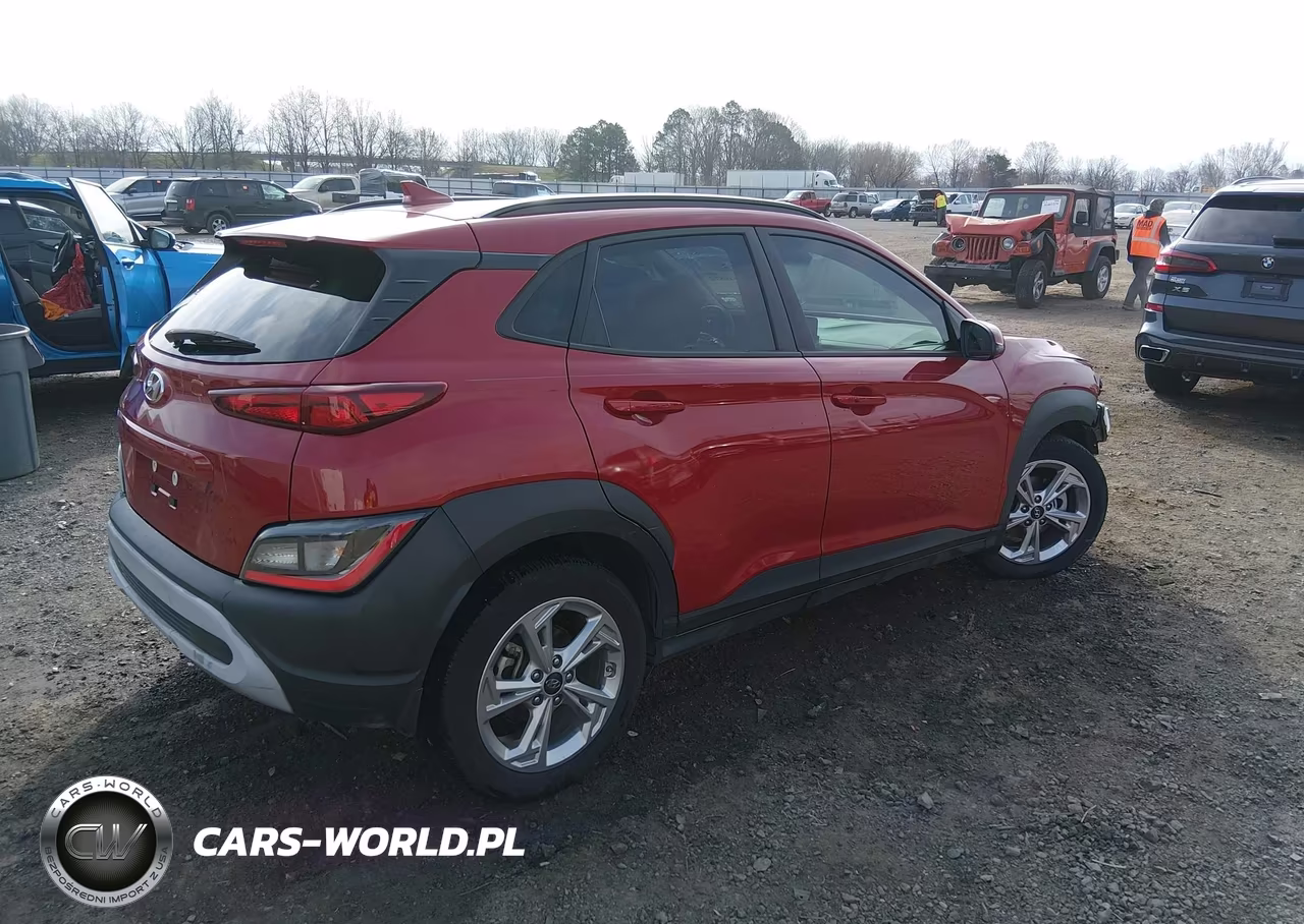2022 Hyundai Kona Sel VIN:KM8K62AB0NU880387 - 4