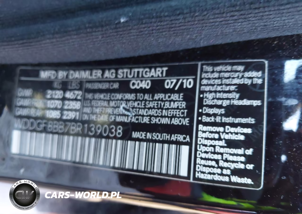 2011 Mercedes-Benz C 300 Luxury 4Matic VIN:WDDGF8BB7BR139038 - 9