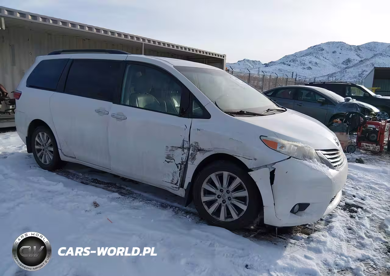 2015 Toyota Sienna Xle 7 Passenger