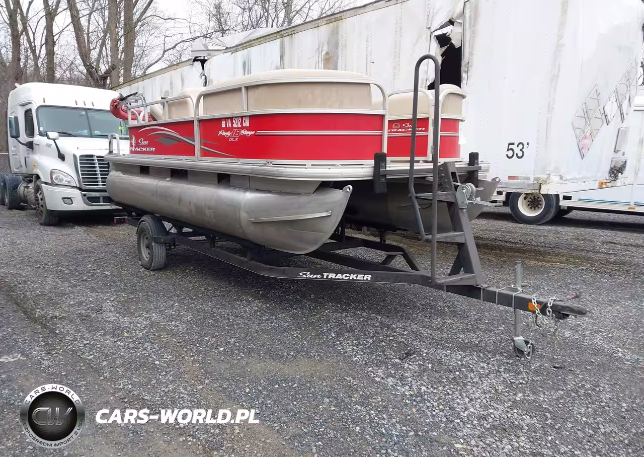 2017 Suntracker Boat And Trailer