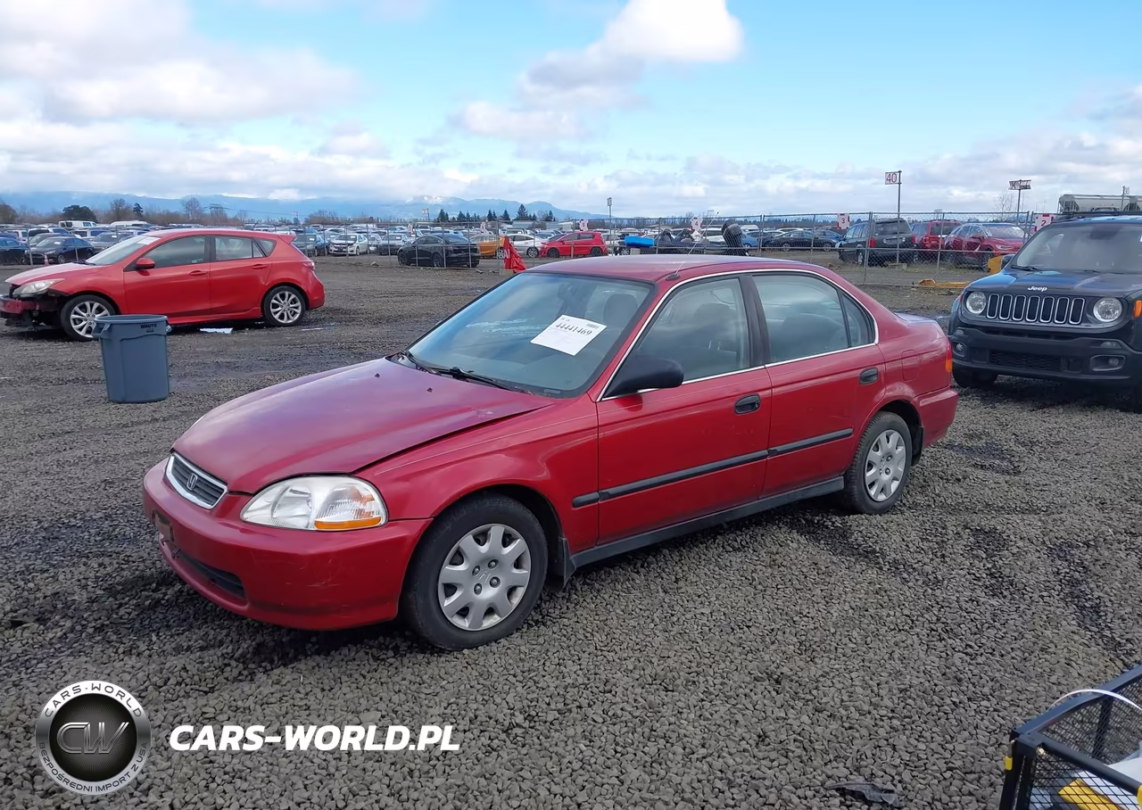 1998 Honda Civic Lx VIN:1HGEJ6673WL002814 - 2