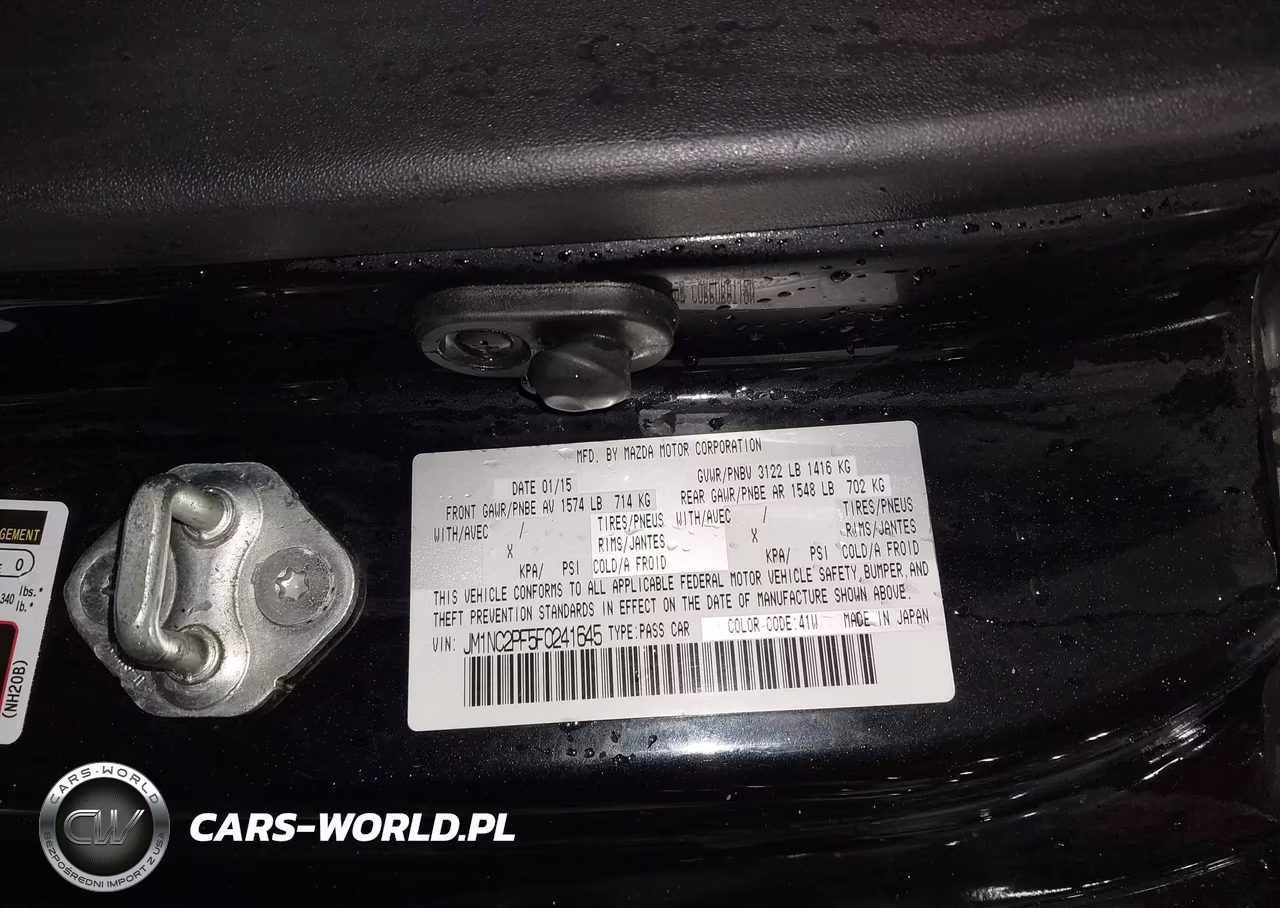2015 Mazda Mx-5 Miata Grand Touring VIN:JM1NC2PF5F0241645 - 9