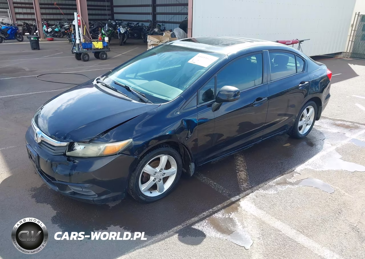 2012 Honda Civic Ex VIN:19XFB2F8XCE306678 - 2