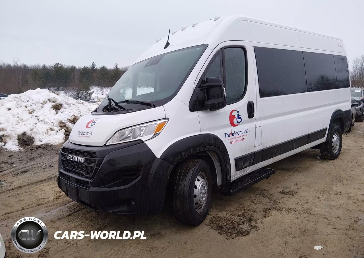 2023 Ram Promaster 2500 Window Van High Roof 159 Wb VIN:3C6LRVPG0PE598781 - 2