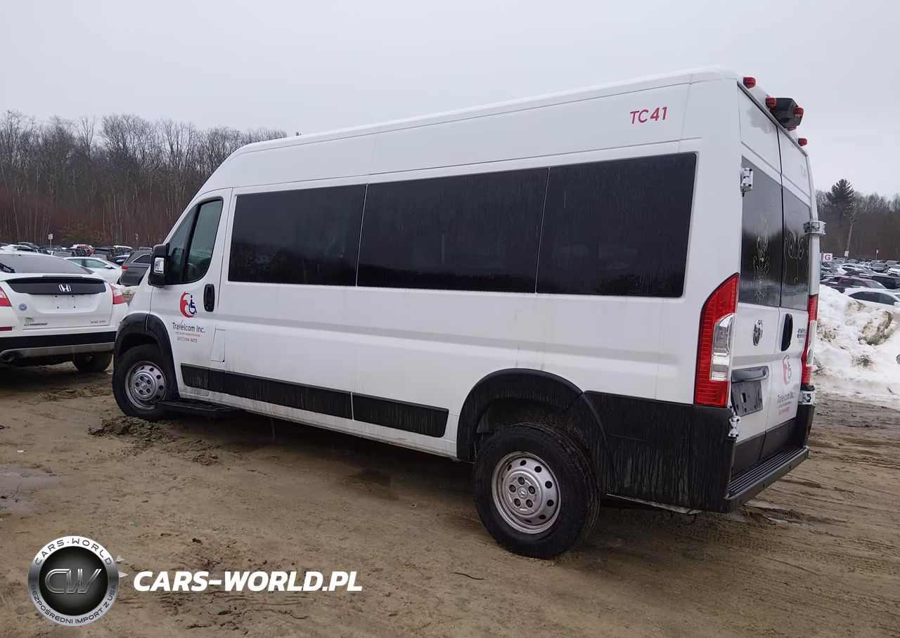 2023 Ram Promaster 2500 Window Van High Roof 159 Wb VIN:3C6LRVPG0PE598781 - 3