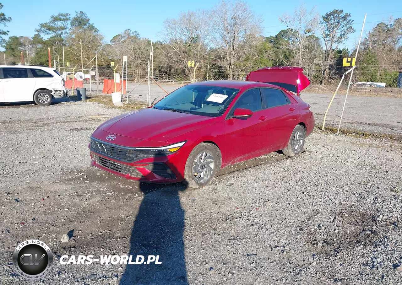 2025 Hyundai Elantra Blue-Sel Sport VIN:KMHLM4DJ0SU157868 - 2