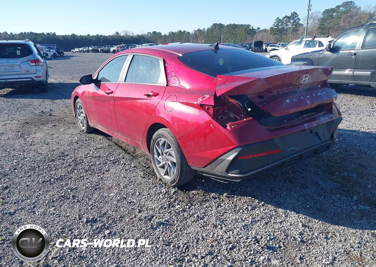 2025 Hyundai Elantra Blue-Sel Sport VIN:KMHLM4DJ0SU157868 - 3