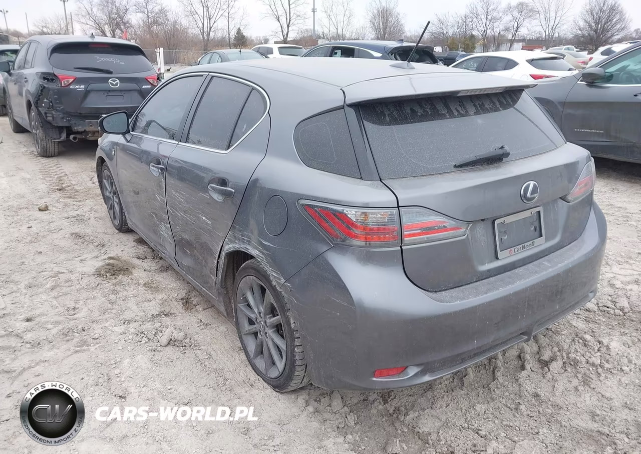 2013 Lexus Ct 200H VIN:JTHKD5BH7D2169616 - 3