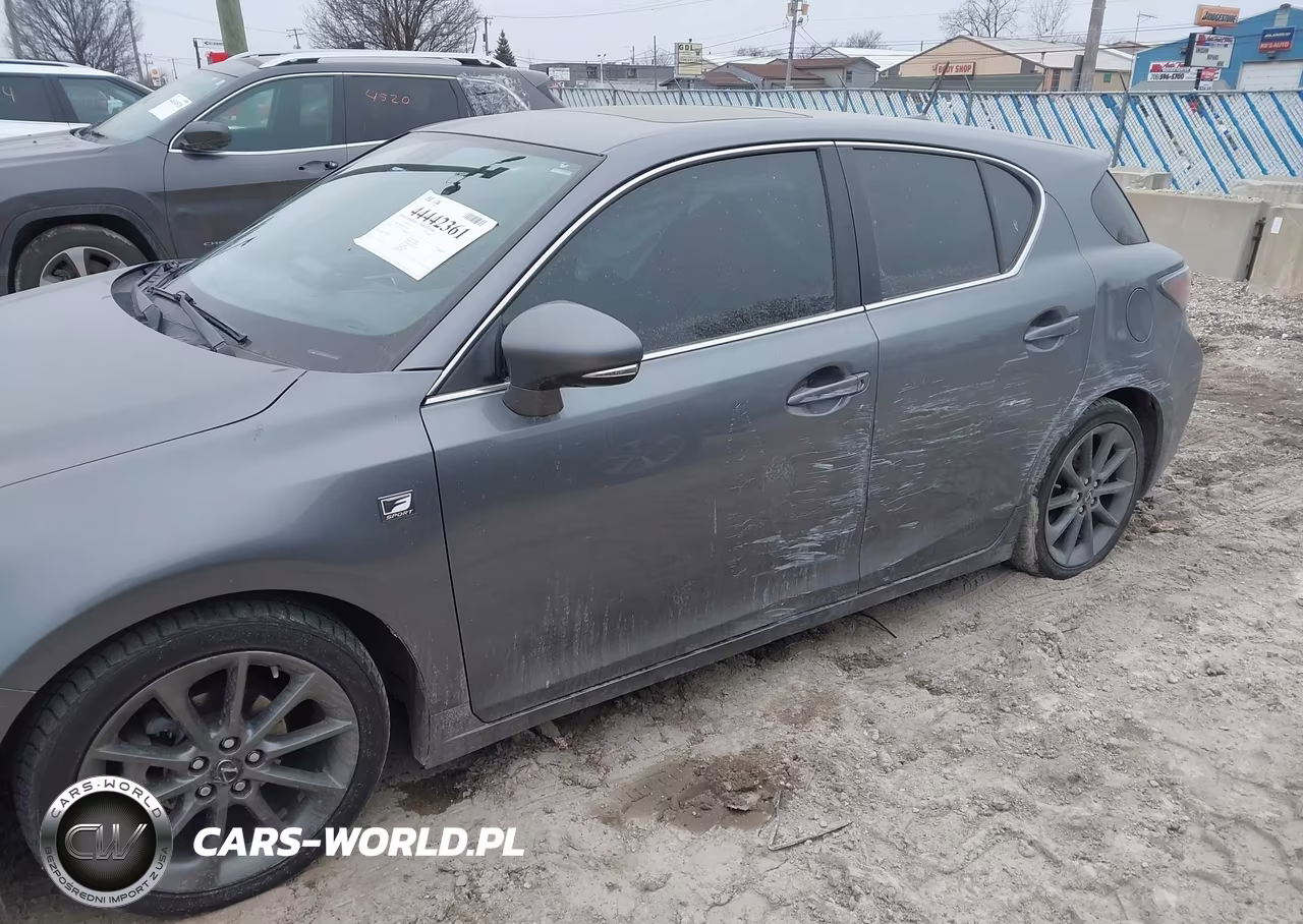 2013 Lexus Ct 200H VIN:JTHKD5BH7D2169616 - 6