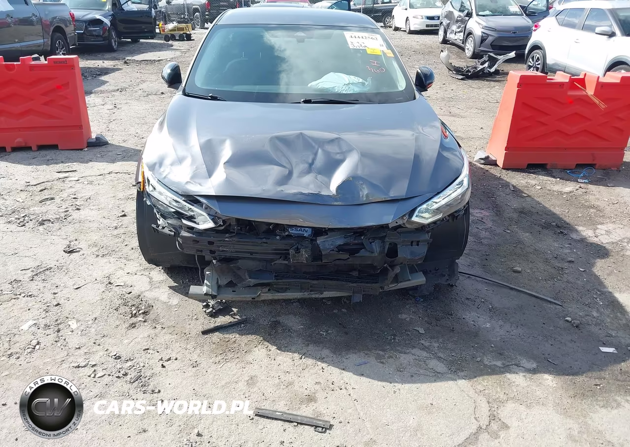 2020 Nissan Sentra Sr Xtronic Cvt VIN:3N1AB8DV1LY221025 - 6
