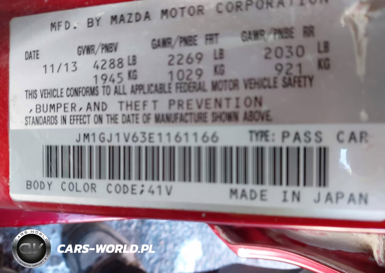 2014 Mazda Mazda6 I Touring VIN:JM1GJ1V63E1161166 - 9