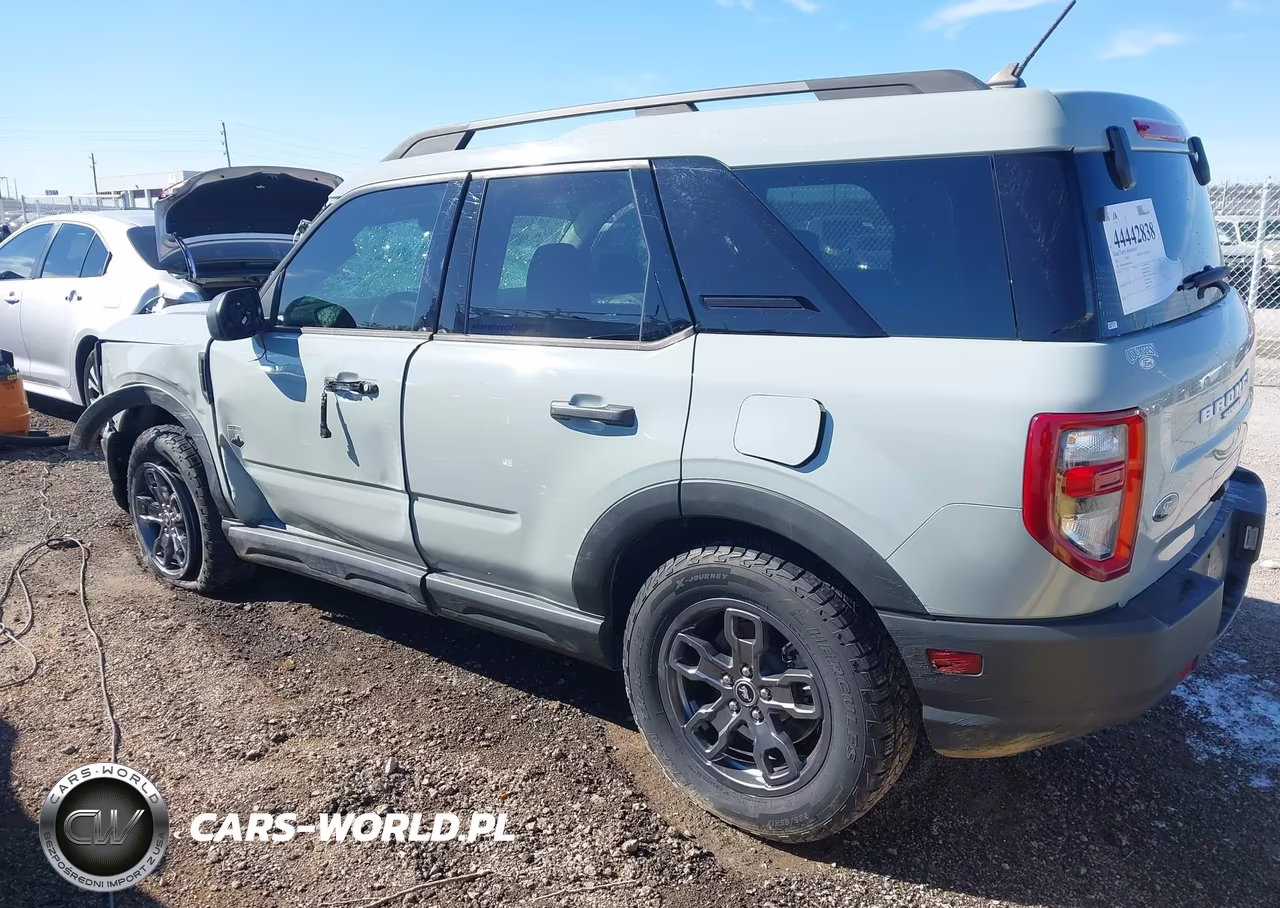 2021 Ford Bronco Sport Big Bend VIN:3FMCR9B64MRB00001 - 3