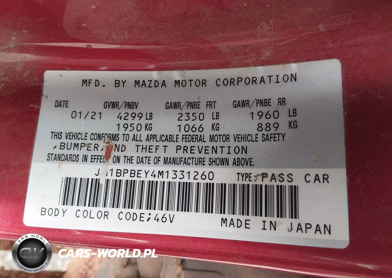 2021 Mazda Mazda3 2.5 Turbo Premium Plus VIN:JM1BPBEY4M1331260 - 9