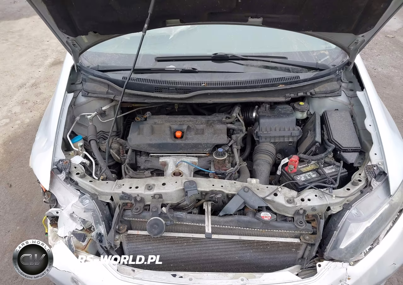 2012 Honda Civic Lx VIN:2HGFB2F58CH592302 - 10