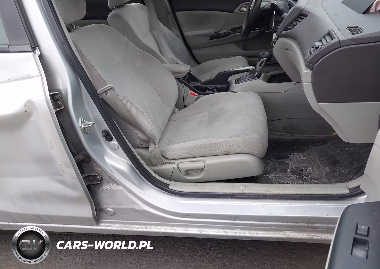 2012 Honda Civic Lx VIN:2HGFB2F58CH592302 - 5