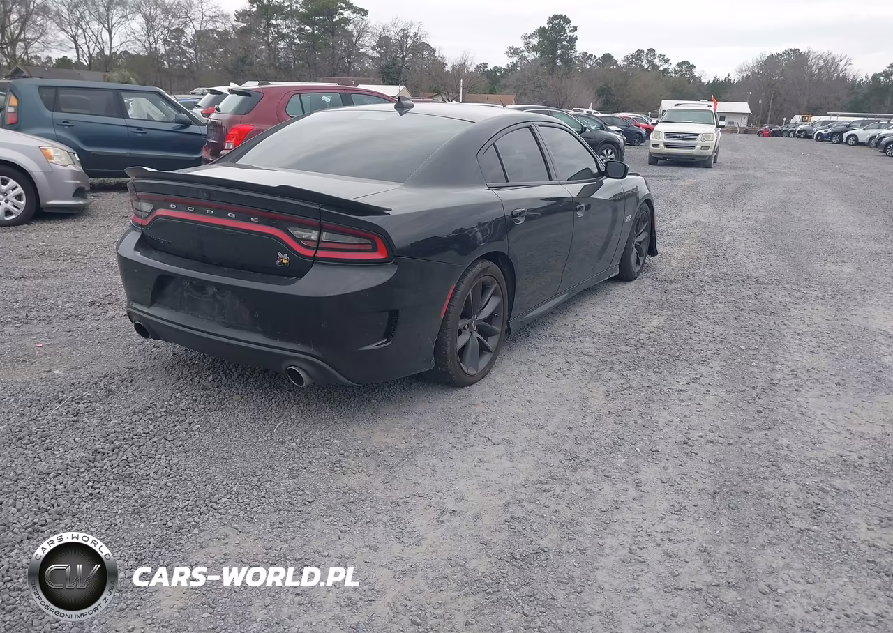 2019 Dodge Charger Scat Pack Rwd VIN:2C3CDXGJ0KH753958 - 4