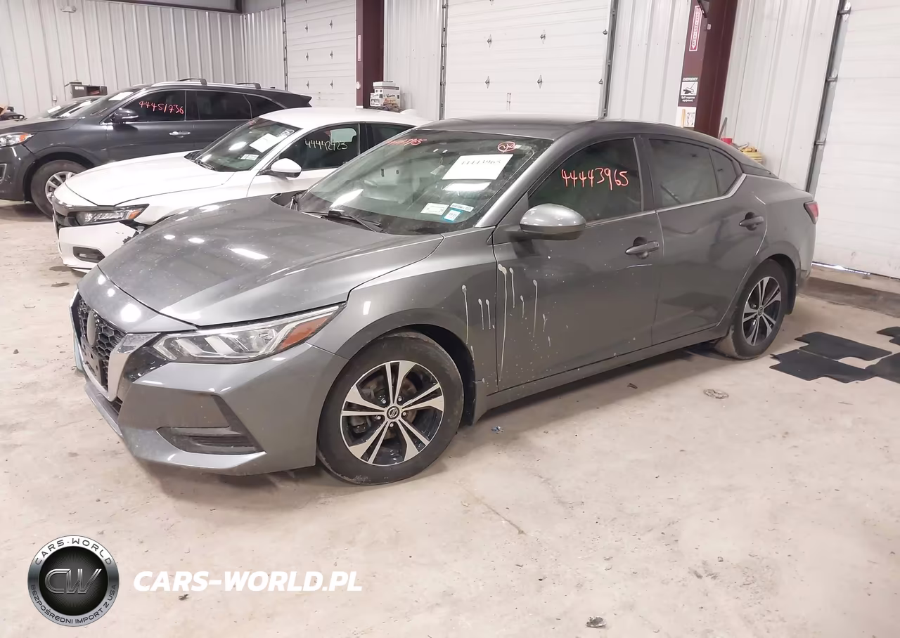 2021 Nissan Sentra Sv Xtronic Cvt VIN:3N1AB8CV5MY323379 - 2