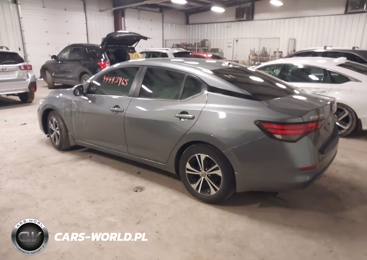 2021 Nissan Sentra Sv Xtronic Cvt VIN:3N1AB8CV5MY323379 - 3