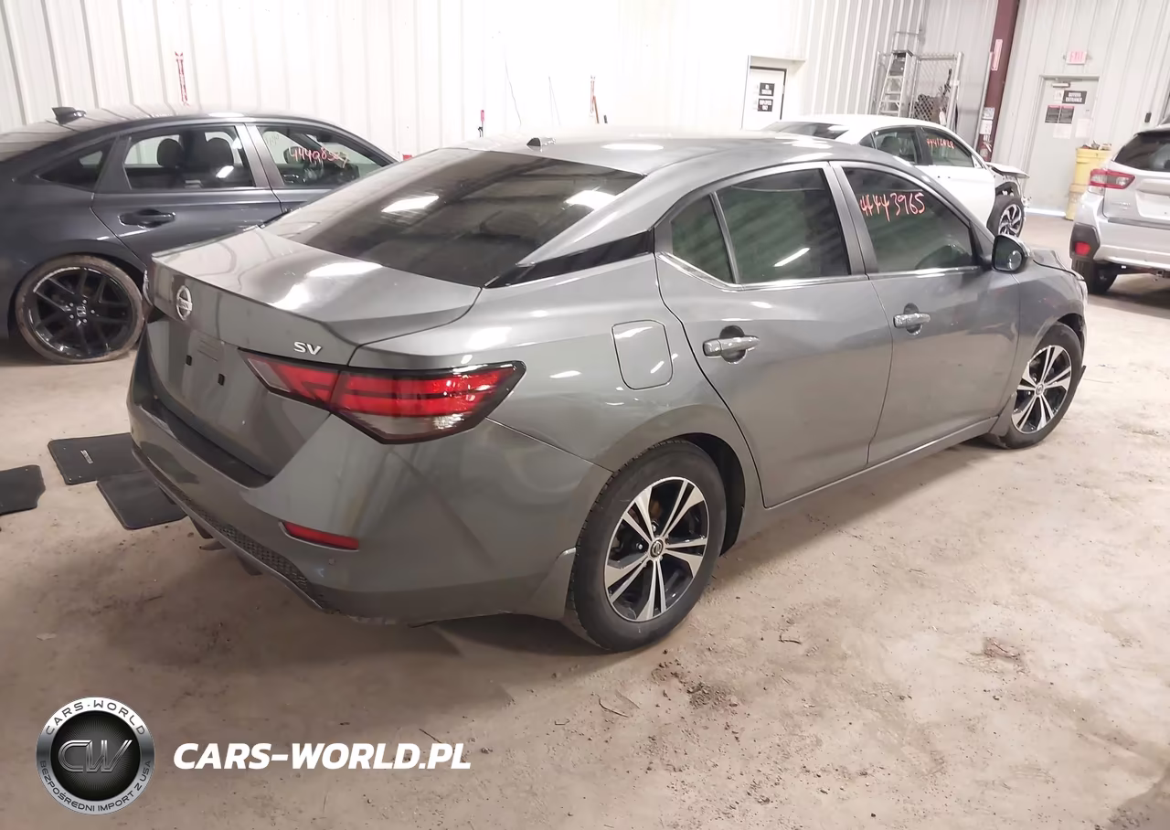 2021 Nissan Sentra Sv Xtronic Cvt VIN:3N1AB8CV5MY323379 - 4