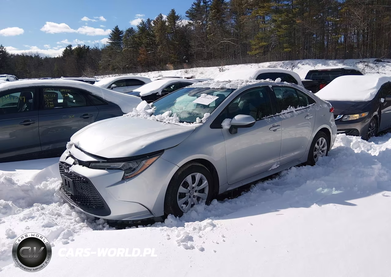 2020 Toyota Corolla Le VIN:5YFEPRAEXLP078652 - 2